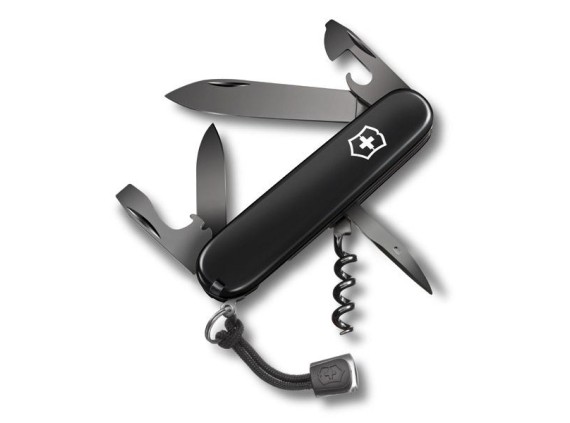 Victorinox 0.6226.31p canif lame acier manche 5,8 cm noir