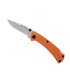 buck 7112.ors3 couteau lame 8,5 cm acier manche 11 cm orange