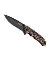 herbertz he.44009 couteau lame 10,5 cm acier manche 12 cm décor camouflage