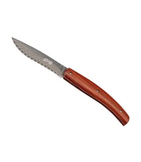 herbertz he.53021 couteau lame 8 cm acier 9Cr14MoV  manche 10,5 cm rouge