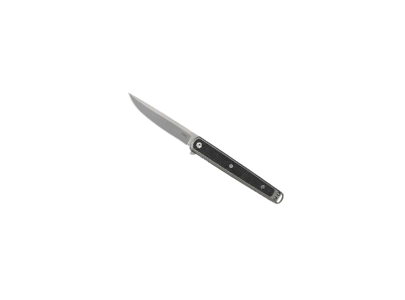 crkt 7123.cr couteau lame 9 cm acier 1,4116  manche 11,5 cm noir