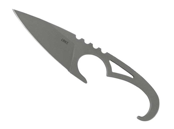 crkt 2909.cr couteau lame 7 cm acier 1,4116 manche 7 cm beige