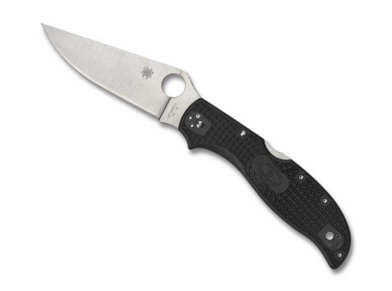 spyderco c258pbk couteau lame 11 cm acier vg-10 manche 12,5 cm noir