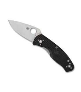 spyderco c136pbk couteau lame 8,2 cm acier 8Cr13MoV  manche 10,5 cm noir