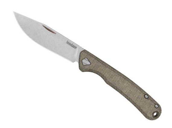 kershaw ks.4320 couteau lame 11 cm acier CPM-154 manche 11 cm beige