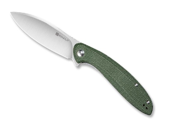 sencut s210033 couteau lame 10 cm acier 9Cr18MoV manche 11,5 cm vert