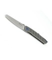 maserin 374.tt couteau lame 10,5 cm acier d2 satiné manche 12 cm bleui