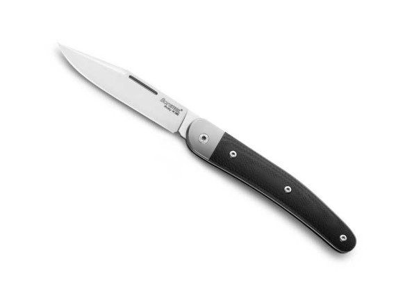lionsteel jk1.gbk couteau lame 8 cm  manche 10 cm noir