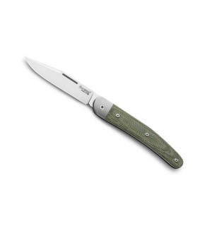 lionsteel jk1.cvg couteau lame 8 cm  manche 10 cm vert