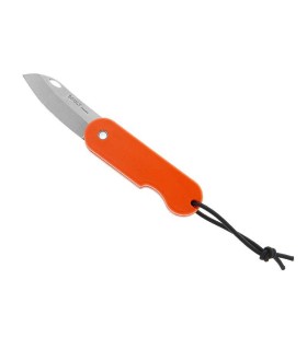 skult sk.o couteau lame 8 cm acier inox x46cr13 manche 10 cm orange