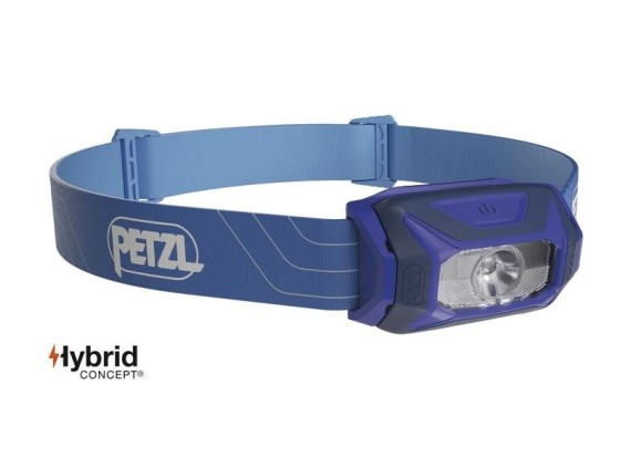 petzl e060aa01 Lampe frontale Tikkina v2 bleu simple et compacte pour un éclairage de proximité. 300 lumens.
