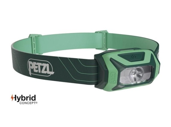 petzl e060aa02 Lampe frontale Tikkina v2 verte simple et compacte pour un éclairage de proximité. 300 lumens.