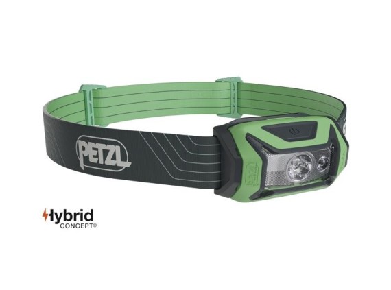 petzl e061aa02 Lampe frontale Tikka verte compacte pour l’éclairage de proximité et les déplacements courts. 350 lumens.
