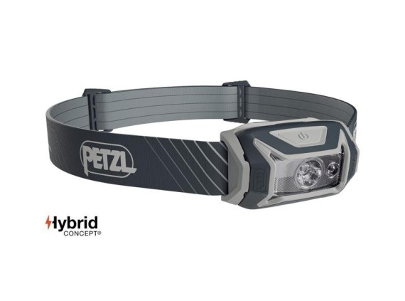 petzl e067aa00 Lampe frontale tikka core grise compacte rechargeable, l’éclairage proximité & les déplacts courts. 450 lumens.