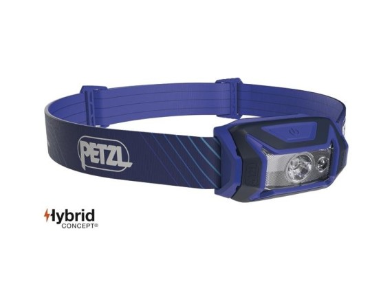 petzl e067aa01 Lampe frontale tikka core bleu compacte rechargeable, l’éclairage de proximité & les déplats courts. 450 lumens.