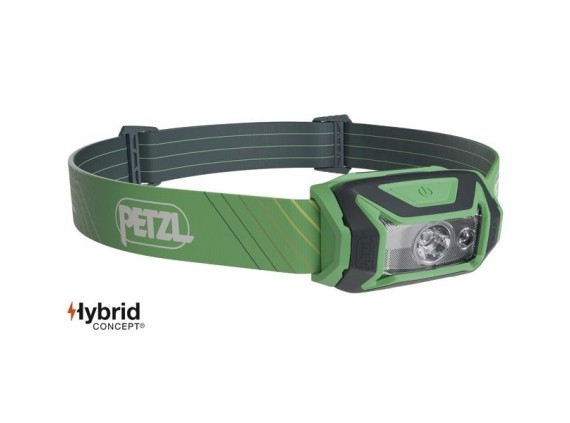 petzl e067aa02 Lampe frontale tikka core verte compacte rechargeable,  l’éclairage  proximité & les déplacts courts. 450 lumens.