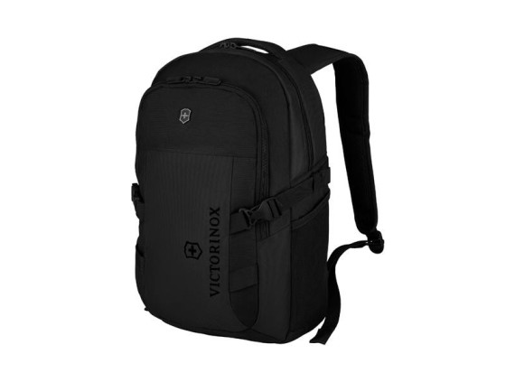 victorinox 611416 Sac à dos EVO Compact noir, 18 x 31 x 45 cm, capac. 20 L, avec compart/ordinateur jusqu'à 16 pouces (41 cm)